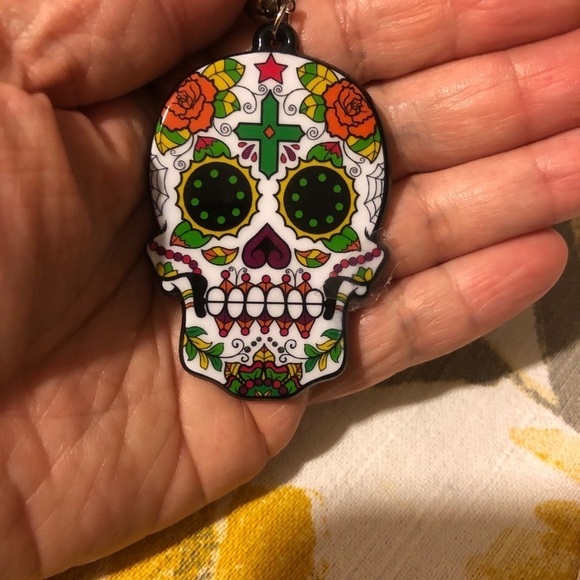 SUGAR SKULL Catrina Colorful Lightweight Dangling Earrings - Picture 3 of 6